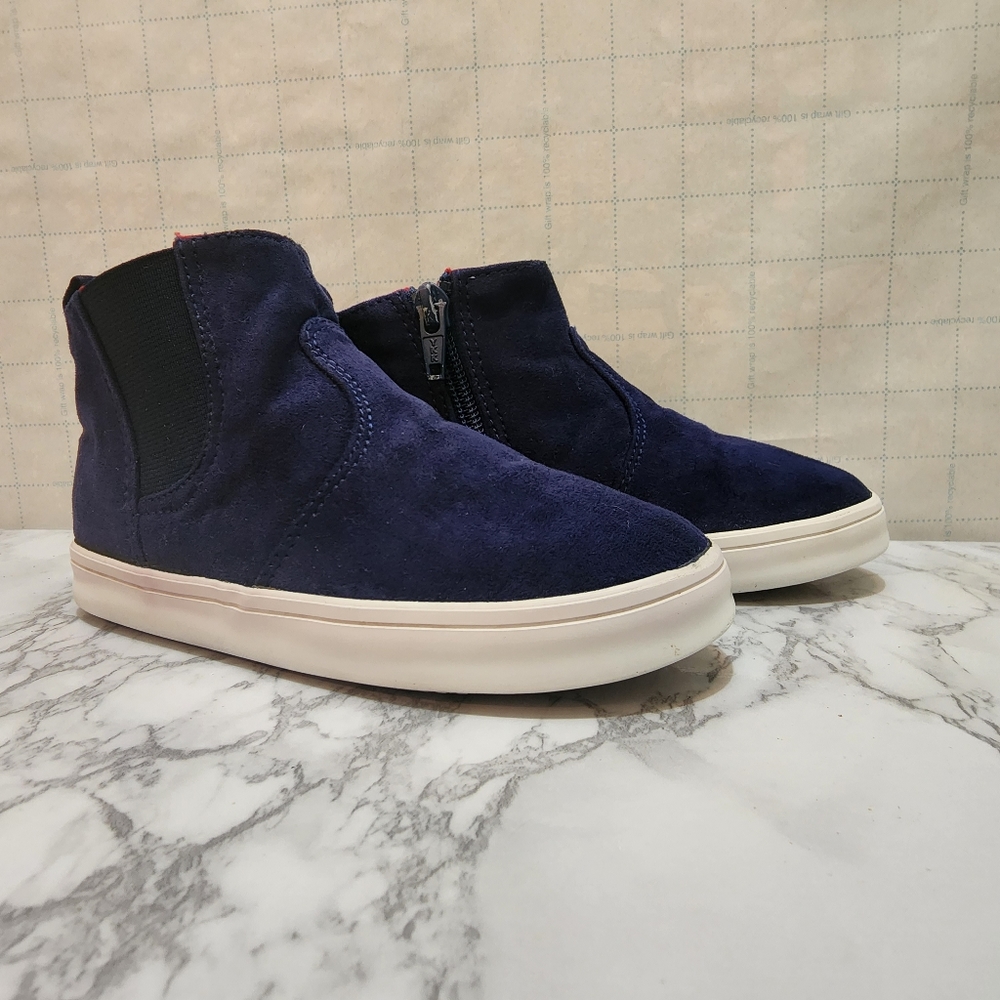 Boys Blue'Suede' Boots